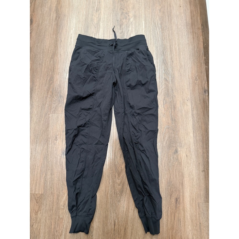Lululemon Dance Studio Jogger 29 Black Textured‎ Pants LW5BEHS Size 6